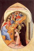 Scenes from the Legend of Saint Augustine- The Saint Taken to School by Saint Monica  1415 - Niccolo Di Pietro