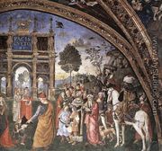 St Catherine's Disputation (detail-2) 1492-94 - Bernardino di Betto (Pinturicchio)