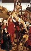 Crucifixion of the Hof Altarpiece 1465 - Hans Pleydenwurff