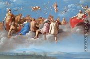 The Feast of the Gods 1623 - Cornelis Van Poelenburgh