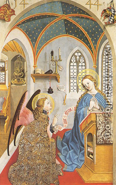 The Annunciation 1444 - Master of the Polling Panels