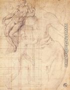 Adam and Eve at Work 1546-56 - (Jacopo Carucci) Pontormo