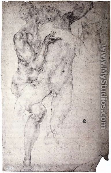 Two nudes - (Jacopo Carucci) Pontormo