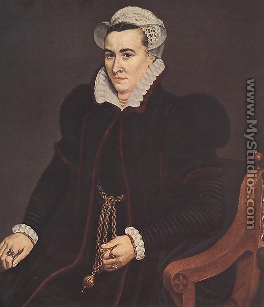Portrait of a Woman - Frans, the Elder Pourbus