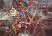 Allegory of the Jesuits' Missionary Work (detail-5) 1691-94, Fresco, Sant'Ignazio, Rome - Andrea Pozzo
