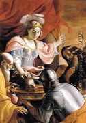 Queen Tomyris Receiving the Head of Cyrus, King of Persia 1670-72 - Mattia Preti