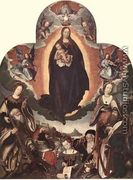 The Coronation of the Virgin 1524 - Jan Provost