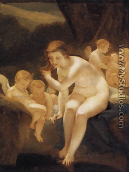Venus Bathing c. 1810 - Pierre-Paul Prud