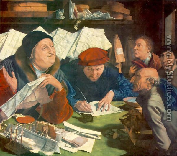 Tax Collector 1542 - Marinus van Reymerswaele