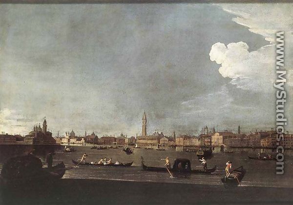 The Bacino di San Marco c. 1740 - Johann Richter
