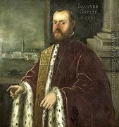 Portrait of Joannes Gritti - Domenico Tintoretto (Robusti)