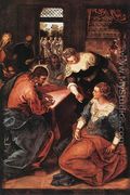 Christ in the House of Martha and Mary 1570-75 - Jacopo Tintoretto (Robusti)