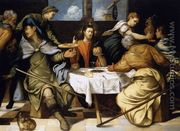 The Supper at Emmaus 1542-43 - Jacopo Tintoretto (Robusti)