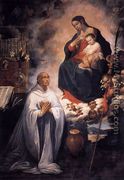 Vision of St Bernard 1611 - Juan de las Roelas