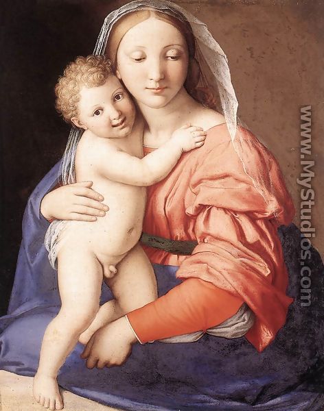 Madonna and Child c. 1650 - Francesco de