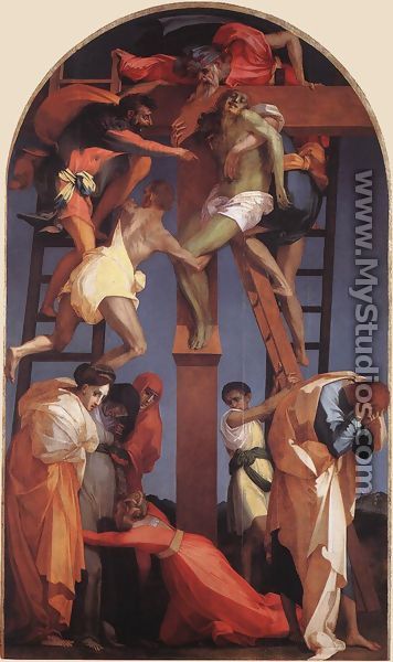 Descent from the Cross 1521 - Fiorentino Rosso