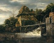 Two Undershot Water-Mills with Men Opening a Sluice 1650s - Jacob Van Ruisdael