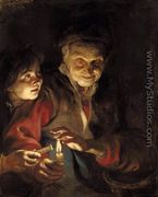 Night Scene 1616-17 - Peter Paul Rubens