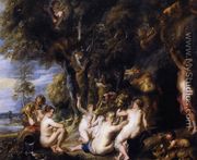 Nymphs and Satyrs 1637-40 - Peter Paul Rubens