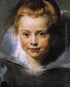 Portrait of a Young Girl 1615-16 - Peter Paul Rubens