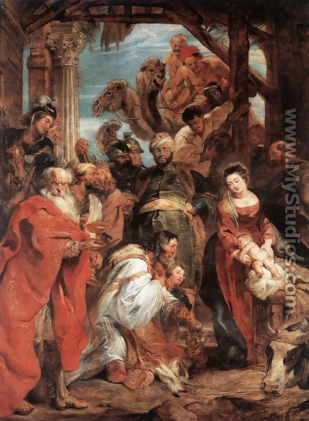 The Adoration of the Magi 1624 - Peter Paul Rubens