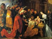 The Adoration of the Magi 1617-18 - Peter Paul Rubens
