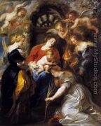 The Crowning of St Catherine 1631 - Peter Paul Rubens