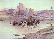 Return of the Horse Thieves 1900 - Charles Marion Russell