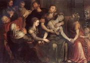The Death of Lucretia 1561 - Bernaert de Ryckere
