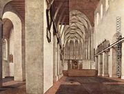 Interior of the St. Jans Kerk at Utrecht - Pieter Jansz Saenredam