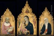 Triptych c. 1470 - Sano Di Pietro