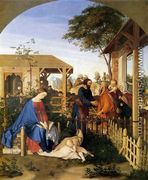 The Family of St John the Baptist Visiting the Family of Christ 1817 - Julius Schnorr Von Carolsfeld