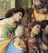 Communion of the Apostles (detail) 1512 - Francesco Signorelli