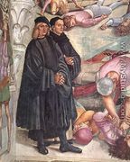 Sermon and Deeds of the Antichrist (detail-1) 1499-1502 - Francesco Signorelli