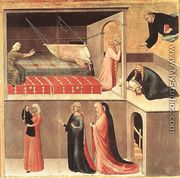 Blessed Agostino Novello Altarpiece (detail-4) 1324 - Louis de Silvestre