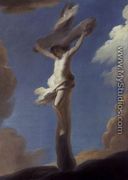 Christ on the Cross Formed by Clouds 1734 - Louis de Silvestre