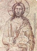 Saviour Blessing (detail) 1341 - Louis de Silvestre