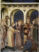 St. Martin is Knighted (scene 3)  1312-17 - Louis de Silvestre