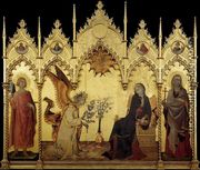 The Annunciation and Two Saints 1333 - Louis de Silvestre