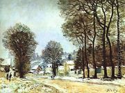 Snow at Louveciennes 1874 - Alfred Sisley