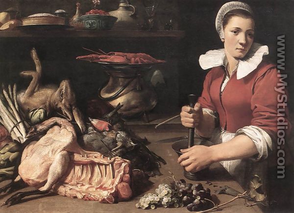 Cook with Food 1630s - Frans Snyders