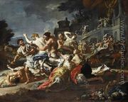 Battle between Lapiths and Centaurs 1735-40 - Francesco Solimena