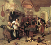 In the Tavern 1660s - Jan Steen
