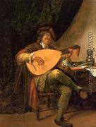 Self-Portrait as a Lutenist 1660-63 - Jan Steen