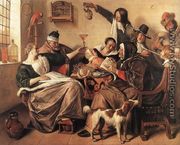 The Artist's Family c. 1663 - Jan Steen