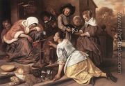 The Effects of Intemperance 1663-65 - Jan Steen