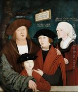 Portrait of the Cuspinian Family 1520 - Bernhard Strigel