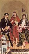 Sts Florian, John the Baptist and Sebastian c. 1480 - Hans II Strigel