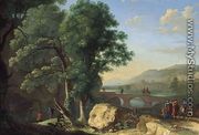 Italianate Landscape 1640s - Herman Van Swanevelt