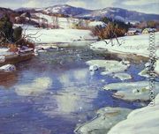 Valley Stream in Winter - George Gardner Symons